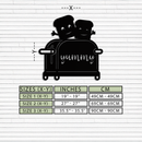 Cute Yummy Toast Metal Wall Art – Playful Kitchen Decor with Smiling Toast Characters on Toaster for Modern Home- KAF412