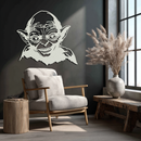 Gollum Metal Wall Art - Fantasy-Inspired Steel Silhouette for Movie Lovers - KAF467