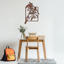 Yasuo Sword Silhouette Metal Wall Art - League of Legends-Inspired Steel Decor- KAF486