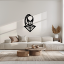 Lee Sin Wall Art - Minimalist Metal Design Inspired by League of Legends- KAF487
