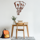 Skeleton Hand Holding Playing Cards Metal Wall Art – Gothic Poker Room Decor-KAF614