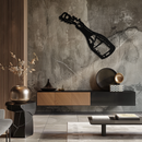 Champagne Bottle Explosion Metal Wall Art – Celebration-Themed Modern Decor for Bars and Kitchens- KAF646