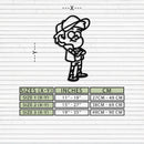 Dipper Pines Metal Wall Art – Gravity Falls-Inspired Silhouette for Fans and Collectors- KAF654