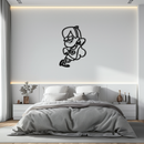 Mabel Pines Metal Wall Art – Gravity Falls-Inspired Playful Silhouette for Fans- KAF655