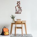 Scooby-Doo Metal Wall Art – Iconic Cartoon Character Silhouette for Fans- KAF657