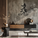 Daffy Duck Metal Wall Art – Classic Cartoon Character Silhouette for Fans- KAF663