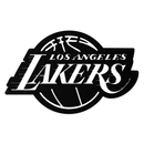 Los Angeles Lakers Logo Metal Wall Art – Iconic Basketball Team Silhouette Decor- KAF674