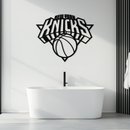 New York Knicks Basketball Logo Metal Wall Art – Bold Sports-Inspired Home Decor- KAF677