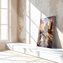 Taj Mahal Glass Wall Art – Majestic Architecture Reflected in Dreamlike Skyscape UV Print- KAFCD142