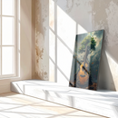 Nature Guitar Tree UV Glass Wall Art – Musical Roots and Forest Harmony Design Print-KAFCD242