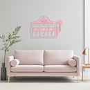 Pink 777 Metal Wall Art – Lucky Casino & Manifest Angel Number Decor - KAFGP017