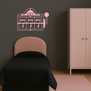 Pink 777 Metal Wall Art – Lucky Casino & Manifest Angel Number Decor - KAFGP017