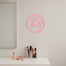Anti-Cupid Metal Wall Art – Unique Valentine’s Day Decor - KAFGP029