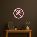 Anti-Cupid Metal Wall Art – Unique Valentine’s Day Decor - KAFGP029