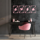 Playing Cards Silhouette Metal Wall Art – Poker Aces Design - KAFGP037