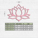 Lotus Flower Silhouette Metal Wall Art – Spiritual Nature-Inspired Design - KAFGP052