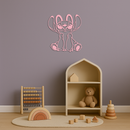 Stitch Silhouette Metal Wall Art – Cute Cartoon Character Design - KAFGP067
