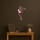 Tinker Bell Silhouette Metal Wall Art – Magical Fairy Home Decor - KAFGP073