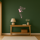 Tinker Bell Silhouette Metal Wall Art – Magical Fairy Home Decor - KAFGP073