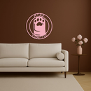 Stay Positive Paw Print Metal Wall Art – Inspirational Pet Lover Decor - KAFGP110