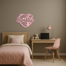 Swiftie Disco Heart Metal Wall Art – Music Lovers Decorative Piece - KAFGP111