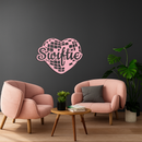 Swiftie Disco Heart Metal Wall Art – Music Lovers Decorative Piece - KAFGP111
