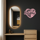 Swiftie Disco Heart Metal Wall Art – Music Lovers Decorative Piece - KAFGP111