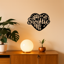 Swiftie Disco Heart Metal Wall Art – Music Lovers Decorative Piece - KAFGP111