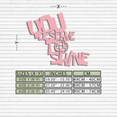 You Deserve to Shine Metal Wall Art – Motivational Disco Ball Design - KAFGP115