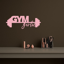 Gym Girlie Metal Wall Art – Fitness Motivational Home & Gym Decor - KAFGP121