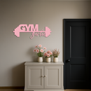 Gym Girlie Metal Wall Art – Fitness Motivational Home & Gym Decor - KAFGP121