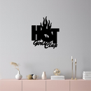 Hot Girls Club Metal Wall Art – Feminine Neon Style Home Decor - KAFGP123