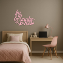 I'm Ready to Feel Quote Metal Wall Art – Musical Heart & Note Design - KAFGP126