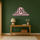 Personalized Initial Monogram Metal Wall Art – Custom Family Name Sign - KAFGP130