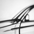Audi S4 Wall Art – Steel Silhouette with Spinning Wheels -KAFMEKA011