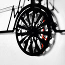 Mercedes-AMG GT R Wall Art – Steel Silhouette with Spinning Wheels-KAFMEKA033