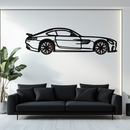 Mercedes AMG GTS Metal Wall Art – Rotating Wheel Luxury Car Decor – Perfect Gift for Car Enthusiasts - KAFMEKA073