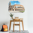 Colosseum Metal Wall Art – Ancient Rome Landmark Decor-KAFUVM023