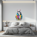 Cool Cat Metal Wall Art – Urban Street Style Decor-KAFUVM033