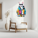 Cool Cat Metal Wall Art – Urban Street Style Decor-KAFUVM033