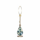 Katipunan Aqua Gold Metallic Brass Table Lamp