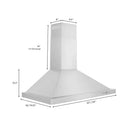 ZLINE 30" Bundle Range RA-BG-30 & Range Hood KB-30, 2KP-RABGRH30