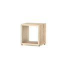 BOON Cube Storage Shelf 1x1 - Discontinued Oak