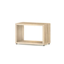 BOON Cube Storage Shelf 1x1 - Discontinued Oak