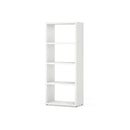 4 Cube Storage Unit – Durable, Modular Cube Shelf for Modern Organization BOON Cube Storage Shelf Rectangular 1x4