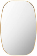 Kopparberg Gold Frame Round Mirror
