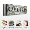 Family Game Room Sign II