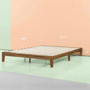 King Simple Modern Solid Wood Platform Bed Frame - 700 lb. Weight Capacity