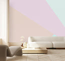 Contemporary Multicolored Pattern Wallpaper