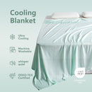 KASENTEX Summer Cooling Blanket, Silky Ultra Soft Breathable Bedding, Hypoallergenic All Season Lightweight Blankets
